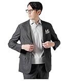 [ニューヨーカー] ウォッシャブル・ストレッチ メランジ カラミ ジャケット ダークグレー FLL 161922030419