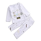 AJia SLEEPWEAR ユニセックス・ベビー US サイズ: 6-12 Months カラー: ホワイト
