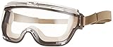 Jackson Safety 18483 V80 Revolution OTG Safety Goggles, Clear Anti-Fog Lens with Black Frame by Kimb