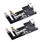 GeeekPi マイクロHDMI-HDMIアダプターボード、4K出力をサポート、双方向 USB-C およびマイクロ HDMI 出力付き、Raspberry Pi 5 / Raspberry Pi 4B用、T0/T1/T2に適用