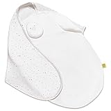 Nested Bean Zen Swaddle Classic - Gently Weighted Design for Extra Comfort (100% cotton)(0-6 months)