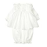 キムラタン 愛情設計 【日本製】セレモニーベンリードレス夏用 ：50cm～70cm オフホワイト (20284)