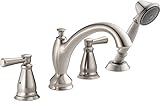 デルタ蛇口t4793-ss Roman Tub with Handシャワートリム、ステンレス