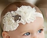 Texas State Bobcatsベビー/幼児用Shabby Flowerヘアリボンヘアバンド( 12 – 24 Months / 15インチ)