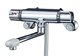 ミズタニバルブ 【浴室用シャワー混合栓】 壁付サーモシャワー水栓 メッキーハンドル MB700DX