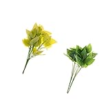 B Blesiya 人工多肉植物　緑　造花　人工植物　インテリア　デコレーション　自然気分