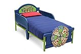 Delta Children 3D-Footboard Toddler Bed, Nickelodeon Ninja Turtles [並行輸入品]