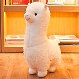 ぬいぐるみ だきまくら アルパカぬいぐるみ プレゼント 抱き枕 添い寝枕 寝具 おもちゃ 動物 可愛い ぬいぐるみ クッション アニマル 縫い包み リアル 80cm お癒し縫い包み ホワイト 抱きぐるみ 超軽量 高弾力 ソファー やさしい手触り 椅子 部屋飾り
