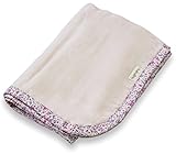 はぐまむ hugmamu 日本製 ガーゼケット 5重 M (ベビーサイズ)  ピンク (小花) 1570-01