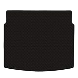 Aviles マツダ 新型 CX-60 CX60 KH系 ラゲッジマット フロアマット トランクマット【16色から選択】(13：ドット × ブラック)