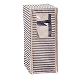 [ベルメゾン] 組み立て簡単ブーツ＆シューズボックス グレーボーダー タイプ：ブーツ