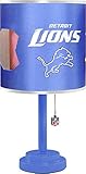 NFL Detroit Lions Table Lamp with Die Cut Lamp Shade [並行輸入品]