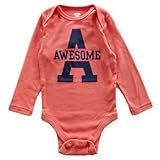 (オールドネイビー)OLD NAVY AWESOME プリント 長袖ロンパース 【並行輸入品】 (18-24M/80-85cm)