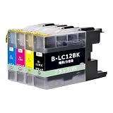 LC12-C+LC12-M+LC12-Y+LC12-BK 各1本セット 互換インク 大容量 個包装 ICチップ搭載 残量表示 互換インクカートリッジ LC12-4PK 対応機種：DCP-J940N J740N J540N J925N J725N J525N MFC-J840N J960 710D J860 J810 J6710CDW J6510DW ...