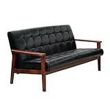 天然木レトロソファ【vie de】ヴィド (2.5人掛け)