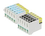 EPSON エプソン 汎用インク IC6CL50 IC50 対応 ICBK50 (5個)+ICLC50 (5個) 10個セット 互換インク