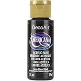 DecoArtデコアート アクリル絵具 アメリカーナ エボニーブラック DA-067 2oz.