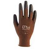 ユニワールド 農家さん手袋 ブラウンL NSR-45 [カラー:ブラウン] [サイズ:L]