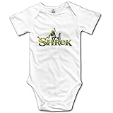 Kids Shrek幼児ボディースーツロンパースユニセックス男の子女の子綿100 % カラー: ホワイト