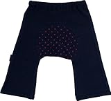 Anna Nicola(アンナニコラ) モンキーパンツ 水玉柄 肌着 ベビー (60cm, ネイビー)