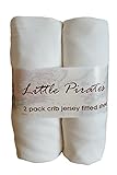 2 pack Baby Crib Fitted Sheets 28x52 Cream [並行輸入品]