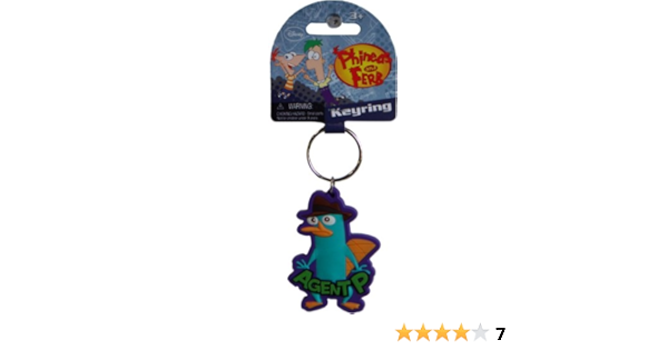 Amazon フィニアスとファーブ ラバーキーチェン カモノハシペリー エージェントp 並行輸入 フィギュア ドール 通販