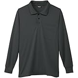 SOWA(ソーワ) 50390 長袖ポロシャツ チャコールグレー L