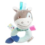 Aipinqi おもちゃ ガラガラ ラトル ブライトスターツ エドインター 音のでるおもちゃ タフトイ 知育玩具 おもちゃ オーガニックコットン 出産祝い ぬいぐるみ おもちゃ 母の日 動物 ギフト 