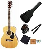 【検品/調整済】Legend by Aria FG-15/N アコースティックギター初心者セット アリア ナチュラル