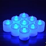24pcs Battery Operated CandlesWinzik Flameless LED Tealight CandlesVotive StyleValentine's Day Roman