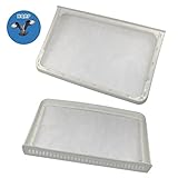 HQRP 2 - Packドライヤーリントフィルタ画面for Maytag mhw2000aww、nde6800ayw、ndg6800aww、mle2000 mlg15pd mlg2000 mue20