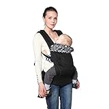 BH JP 抱っこひも 乳幼児 子供を抱っこする サポーター 3ヶ月から36まで 黒