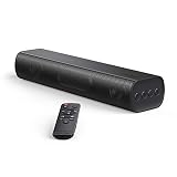 サウンドバー TV スピーカー 30W Bluetooth5.0 /光デジタル/3.5mm リモコン付 パソコンスピーカー コンパクトOPT/AUX対応 壁掛け可 (30w)