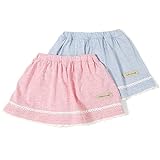 Biquette Club(ビケットクラブ) パンツ付スカート (80～130cm) キムラタンの子供服 (10319x10519-162) ブルー 80