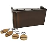 M&amp;K キーボックス(大) ウォールナット調 MKL-KY3