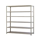 プラス KR 棚 軽量ラック  (天地6段) 奥行462mm 高さ1800mm 幅1812mm お客様組立 お客様組立 848-518