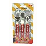 Fireman Sam 3pc Hero Next Door Cutlery Set by Zak Designs