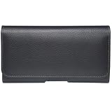 JOLIRSBOX ススマホホルダー ベルト通し 横型 スマホベルトホルダー スマホケースベルト 革 マグネット式閉鎖 iPhone 17 Pro, 16 Pro, 15 Pro, 14 pro, iPhone 17, 16, 15, 14 ベルトケース