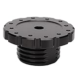 アルミステアリングホイールアダプター、Sim Racing Gamingステアリングホイールアダプター、サーストマスターTX T300 T500 TS PC TS XW T GT用 (黒)