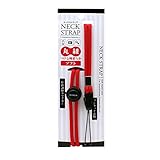 LEPLUS ネックストラップ 丸紐タイプ レッド LP-NS02RD