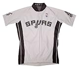 NBA San Antonio Spursメンズ半袖サイクリングジャージー L