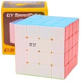Bucubke QY Qiyuan S 4x4 ステッカーレスパズルマジックキューブQY 4x4x4 マジックキューブ おもちゃパズルキューブ