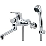 カクダイ シングルレバーシャワー混合栓 143-001