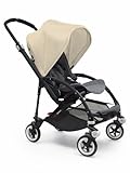 Bugaboo Bee 3 Black Frame Stroller With Grey Melange Seat (Off-White) by Bugaboo [並行輸入品]