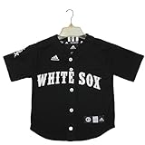 ChiホワイトSox BoysアスレチックDri - Fit Baseball Jersey ブラック
