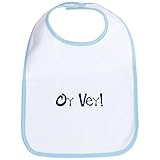 CafePress Oy Vey Bib - Standard Sky Blue by CafePress
