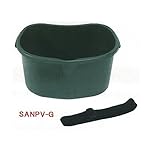 ブラスト興業 撒布・収穫桶 ベルト付 20個セット ダークグリーン SANPV-G