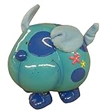 ブルースプリング脚犬with Fuzzy耳節約貯金箱