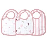 (エイデン アンド アネイ)aden+anais よだれかけ スナップ ビブ　3枚セット 08.ハートブレイカー [並行輸入品]