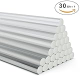 グルーガンスティック 直径7mm 30本 高温グルーガン用 強力粘着 接着剤 手芸用 DIY プラスチック接着/金属接合/陶器接合/車載/工業用